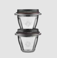 Vitamix 2 x 225ml Behälter ohne Messerblock für PCA & Ascent