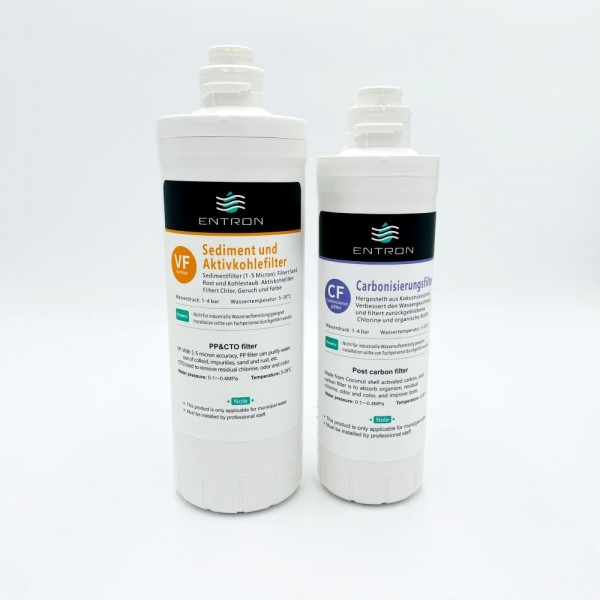 Ersatzfilterset für Osmosefilter ENTRON F-Serie