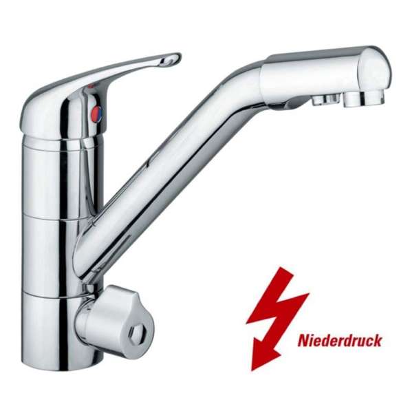 Wasserhahn 3in1 Siena | Chrom | Niederdruck