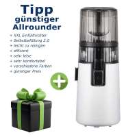 Hurom H70FT Whole SlowJuicer (EasyPress Serie | Modell 2025) | Gebrauchtgerät weiß