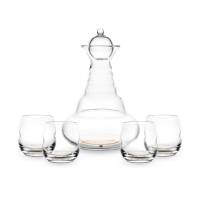 Karaffe Alladin inkl. 4 Gläser | Lebensblume (1,3L)