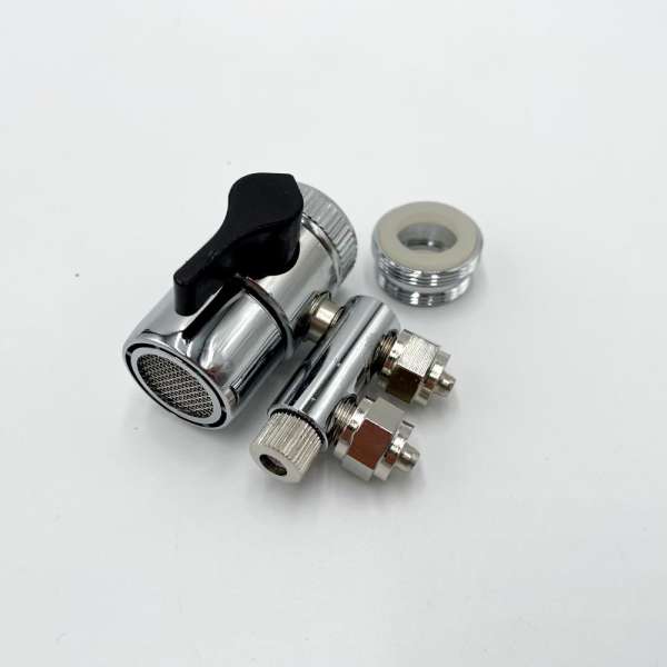 Doppel-Umschaltventil mit Abwasserkanal für UO-Filtersysteme