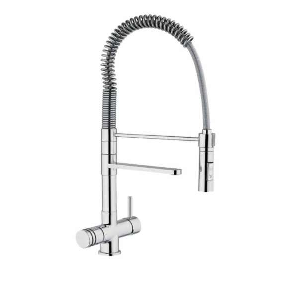 Wasserhahn 3in1 Luxury Spiralfeder mit Brause