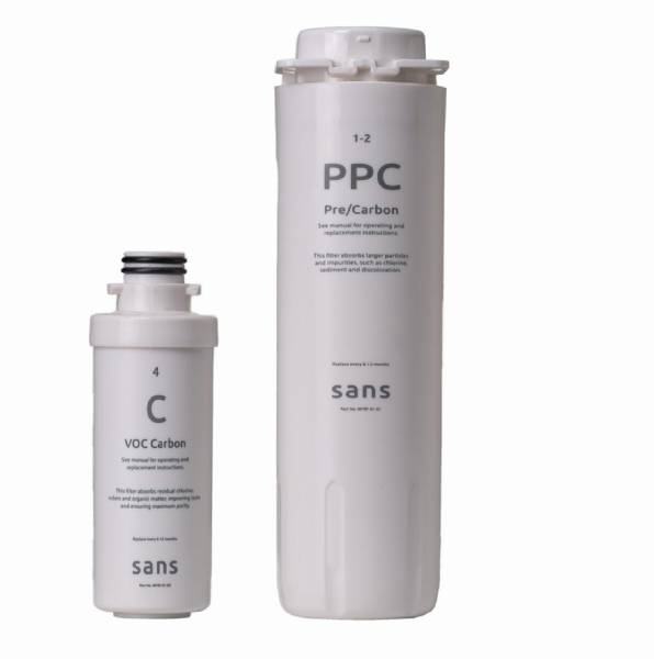 Ersatzfilterset Vor & Nachfilter für JG-2501 UO-Auftischsystem