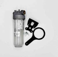 MIKROBAN® Gehäuse transparent mit 3/4" Metall-Innengewinde | 10Zoll