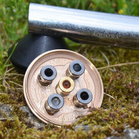 Kristall Wirbeldusche "Tharan Beria 5" | Bronze & Ruthenium | LifePower