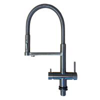 Wasserhahn 5in1 | Gloria V aus massivem Edelstahl