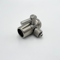 Umschaltventil aus VA-Edelstahl für diverse Auftischfilter