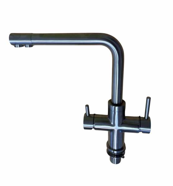 Wasserhahn 5in1 | Neo V aus massivem Edelstahl