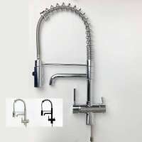 Wasserhahn 3in1 | Professional Spiralfeder mit Brause (3 Farben)