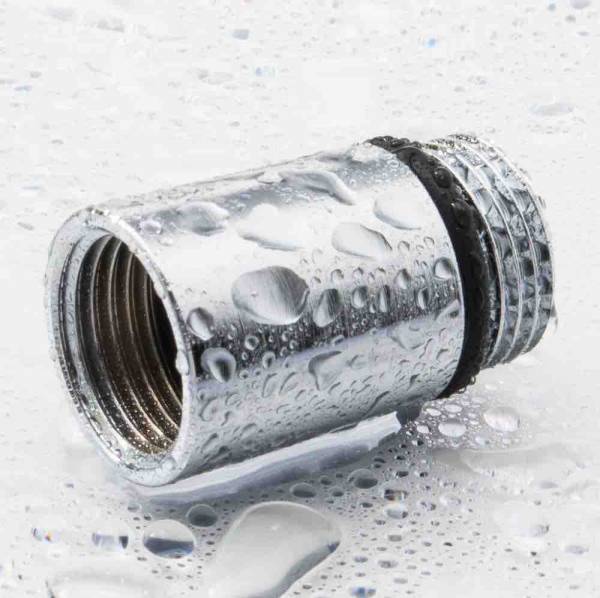 gerades Duschgriff Endstück / Verlängerung (verchromtes Messing)