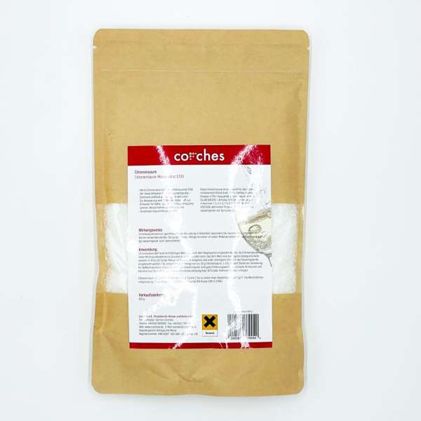 Corches Zitronensäure | BIO-Entkalker | 500g