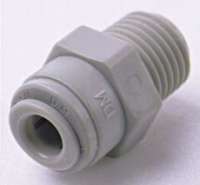 Einschraubverbinder NPTF Gewinde | 3/8tube x 3/8NPTF | AMC0606