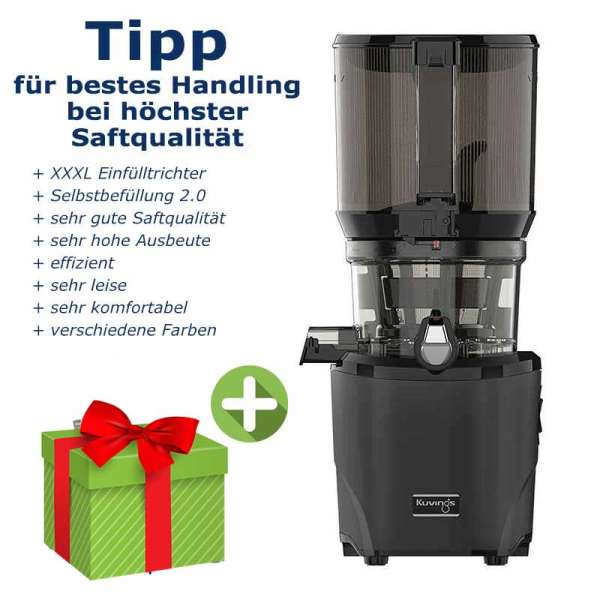 Kuvings AUTO10S Whole Slow Juicer (7.Generation) | Vorführgerät schwarz