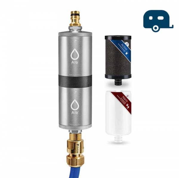 Alb Wasserfilter FUSION (Active+Nano) | Campingset III: Mobil mit Koffer