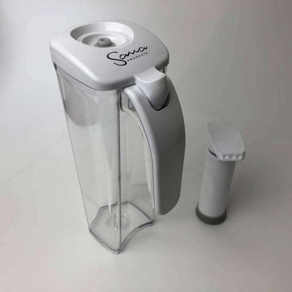 Vakuumbehälter mit Handpumpe