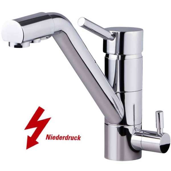 Wasserhahn 3in1 | Japura | Niederdruck | chrom
