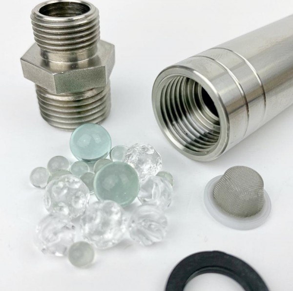 Aquawhirler Inline-26 Wasserwirbler (Edelstahl)