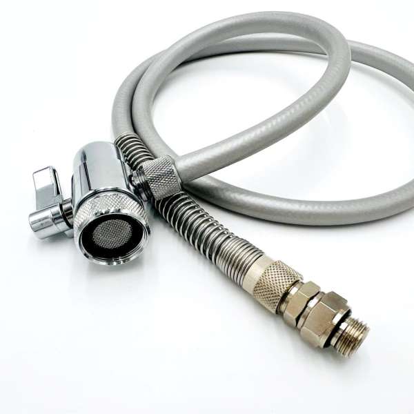 Anschluss-Set für Carbonit SanUno INOX Auftischfilter mit Umschaltventil