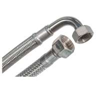 Flexschlauch abgewinkelt | SFX® Panzerschlauch für Carbonit Filtersysteme