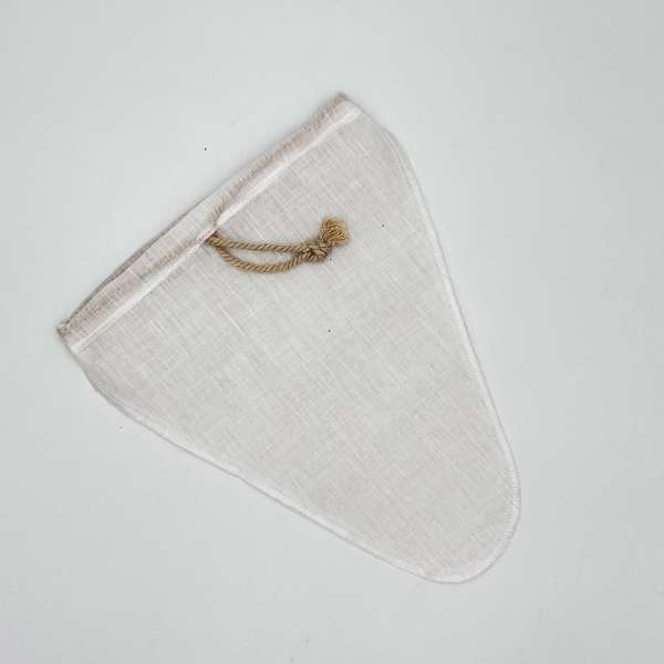 Nussmilchbeutel ❀ Filterfrosch aus Hanf | Feinheit 200μm