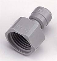 Steckverbinder auf IG mit Ansatz | 1/4tube x 3/8 BSP(P) | AFAB0406C