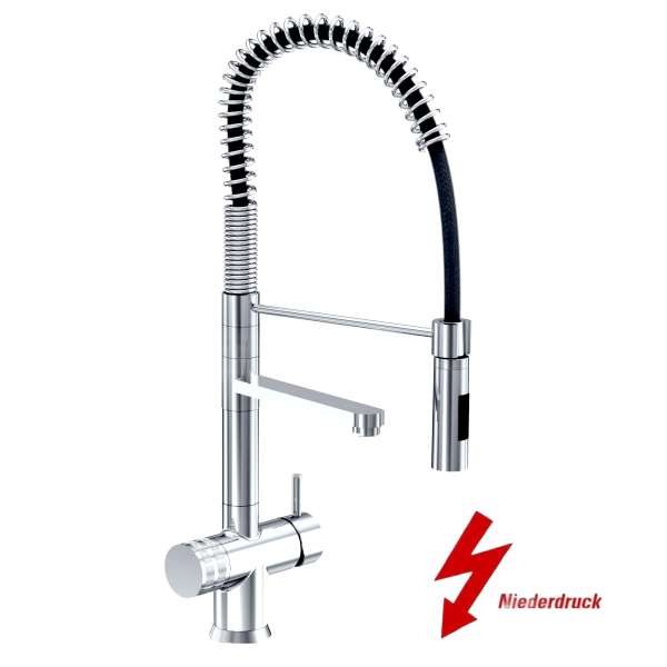 Wasserhahn 3in1 Luxury Vega mit Brause (Niederdruck)