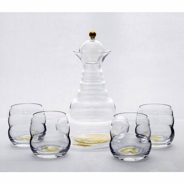 Karaffe Alladin inkl. 4 Gläser | Lebensbaum (1.3L)