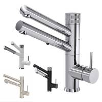 Wasserhahn 3in1 | CUCINA IDEALE mit Brause | Bedienhebel rechts