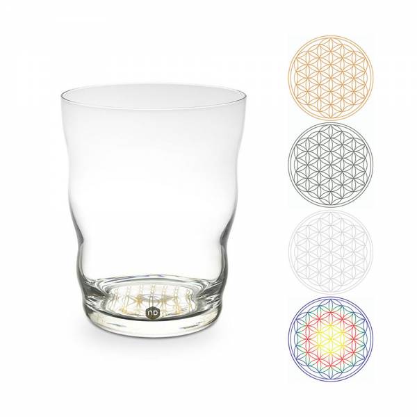Trinkglas Jasmina | Lebensblume
