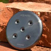 Kristall Wirbeldusche "Tharan Beria 5 TRS" | Titan & Ruthenium | LifePower