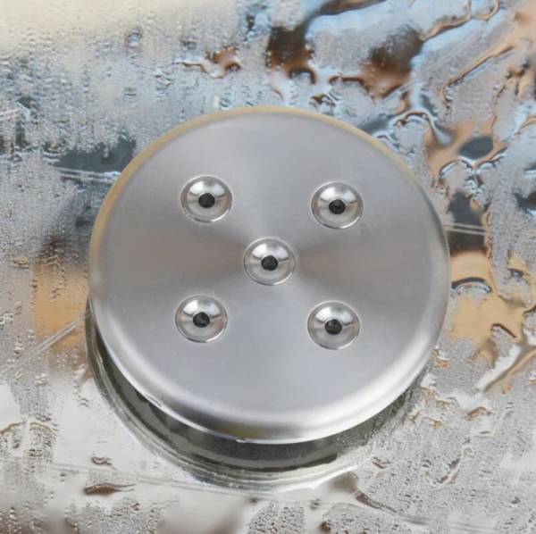 Kristallwirbel® Dusche "Basic Pure Titan 5"  |  LifePower