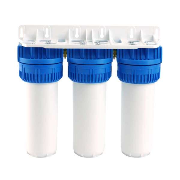 QuickHexaFlow Triple Filtergehäuse | 10 Zoll | Grundmodul Universal