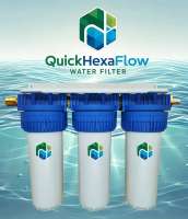 QuickHexaFlow Triple | Untertischfilter (Basic)